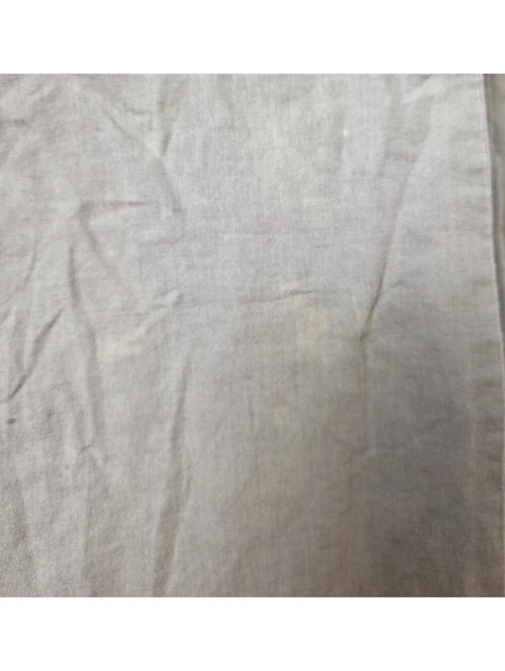 Restoration Hardware King Stonewashed 55% Linen 45% Cotton Duvet GrayTaupe Brown
